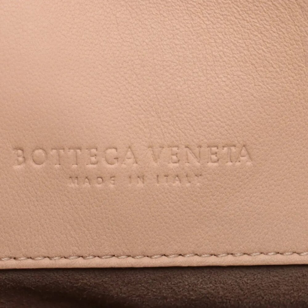 Bottega Veneta Intrecciato Corso Leather Tote Bag Green x Pink - Picture 8 of 16